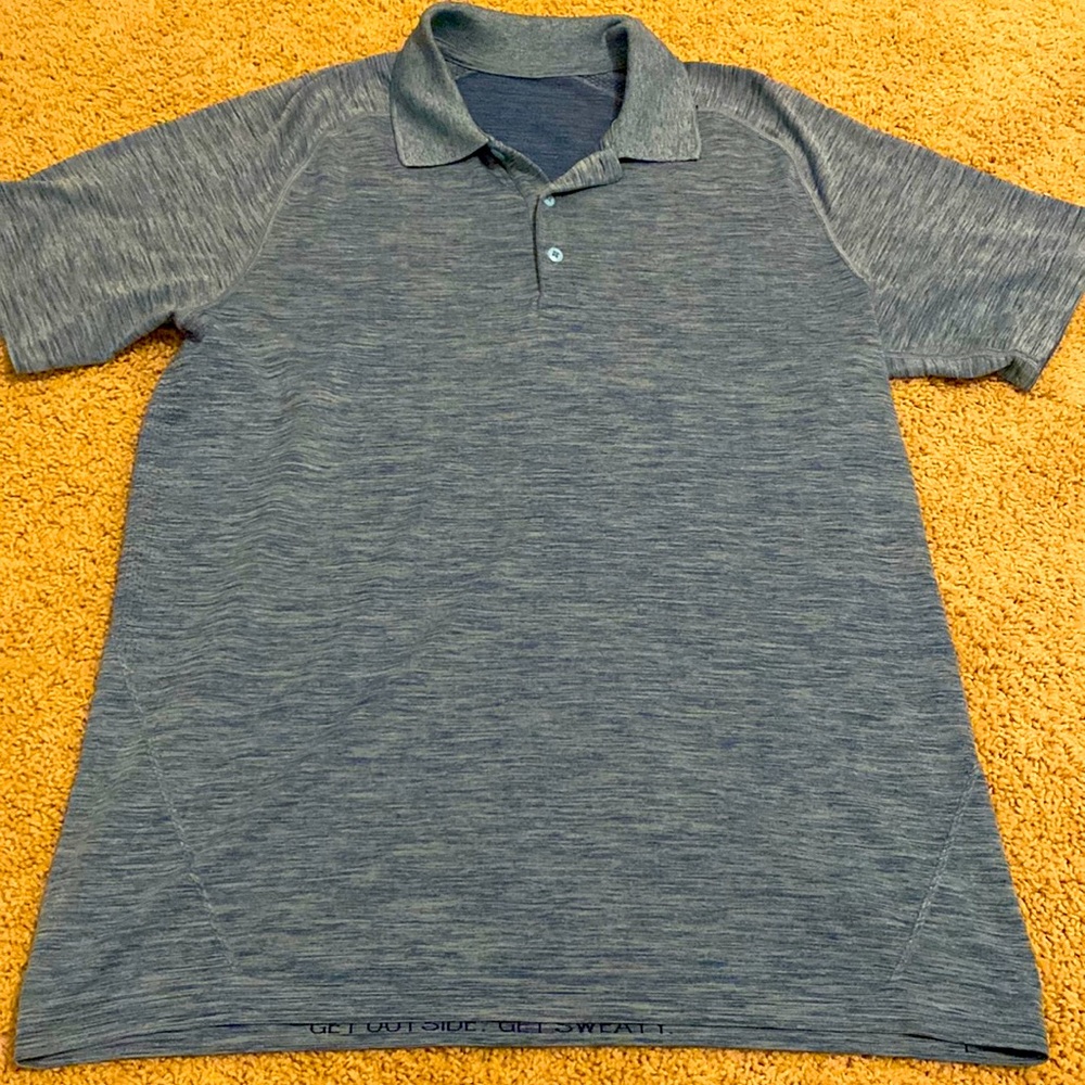 Mens lululemon button up SS